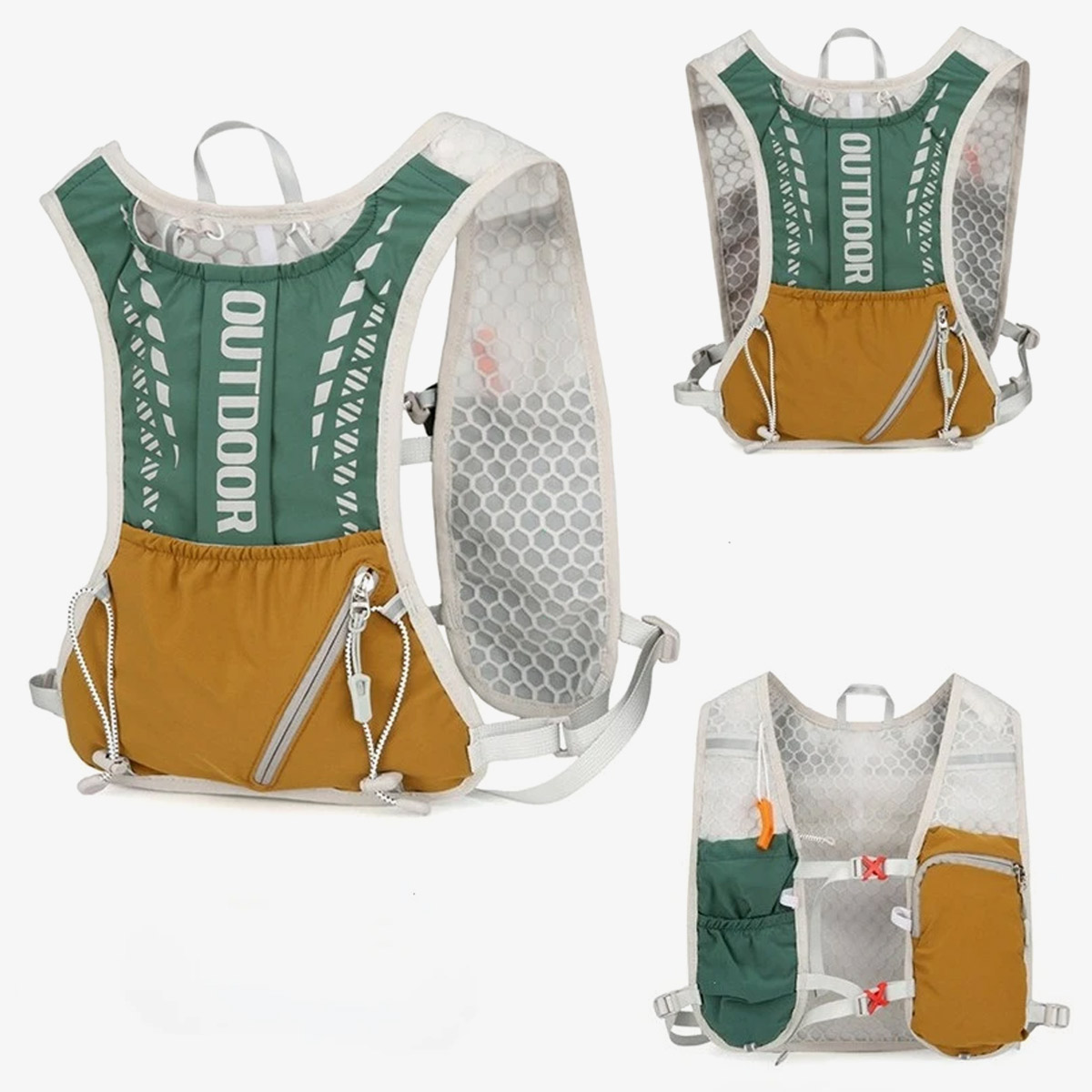 Running Gear For Marathon - Профессиональный рюкзак-жилет для бега по пересеченной