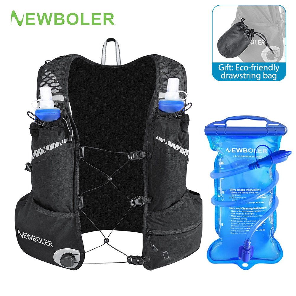 Running Gear For Marathon - 8-литровый дышащий гидратационный жилет для трейлраннинга,