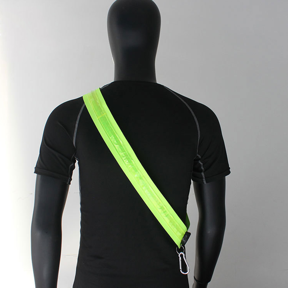 Светящиеся наплечные ремни с L – обзор и цена Running Gear For Night