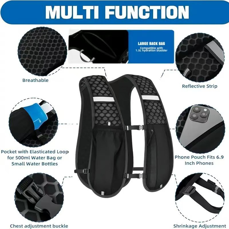 Гидратационный жилет-рюкзак дл – обзор и цена Running Gear For Marathon