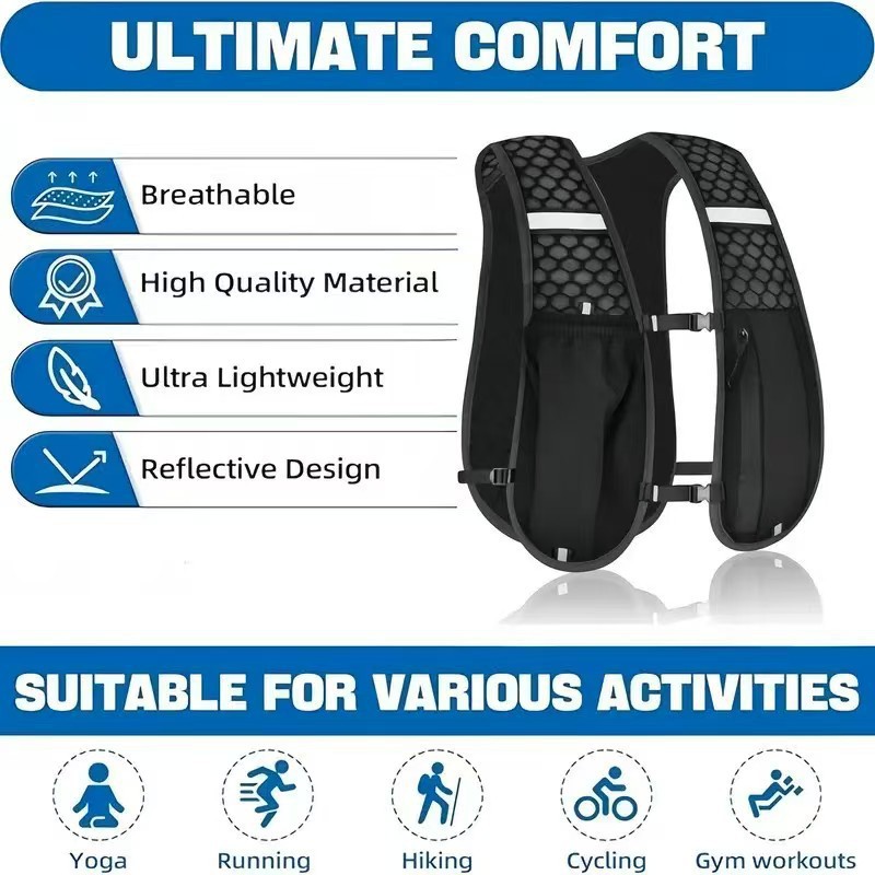 Гидратационный жилет-рюкзак дл – обзор и цена Running Gear For Marathon