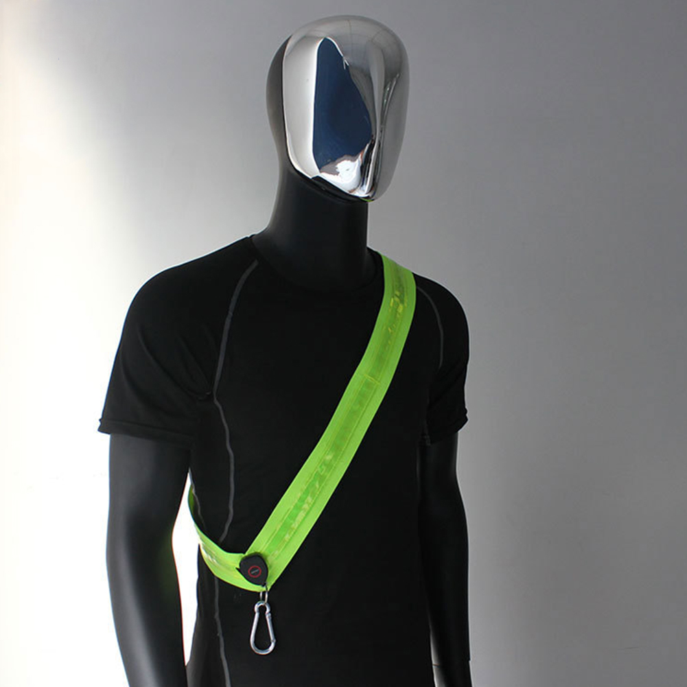 Светодиодный наплечный ремень  – обзор и цена Running Gear For Night