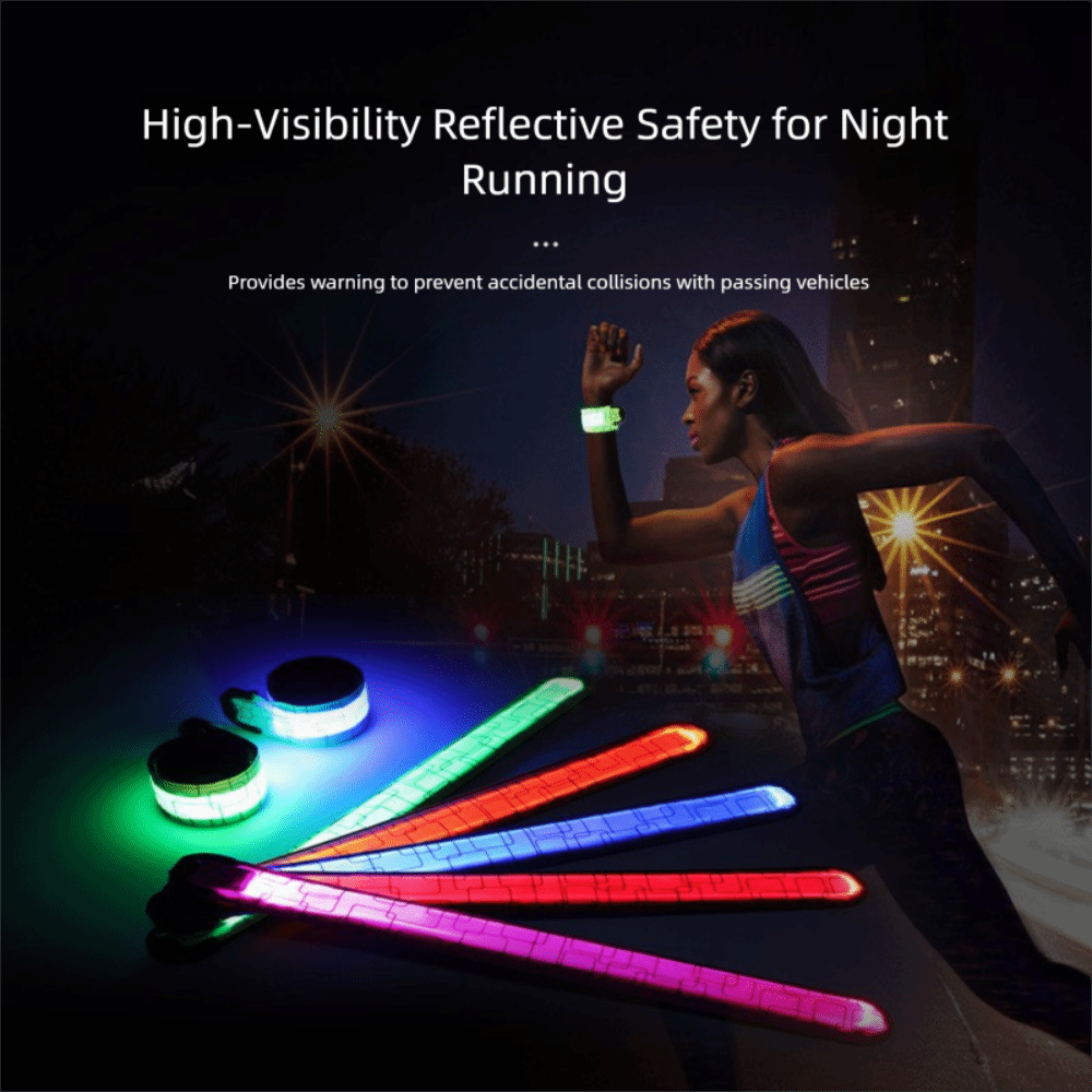 Стиль батареи, браслет для ноч – обзор и цена Running Gear For Night